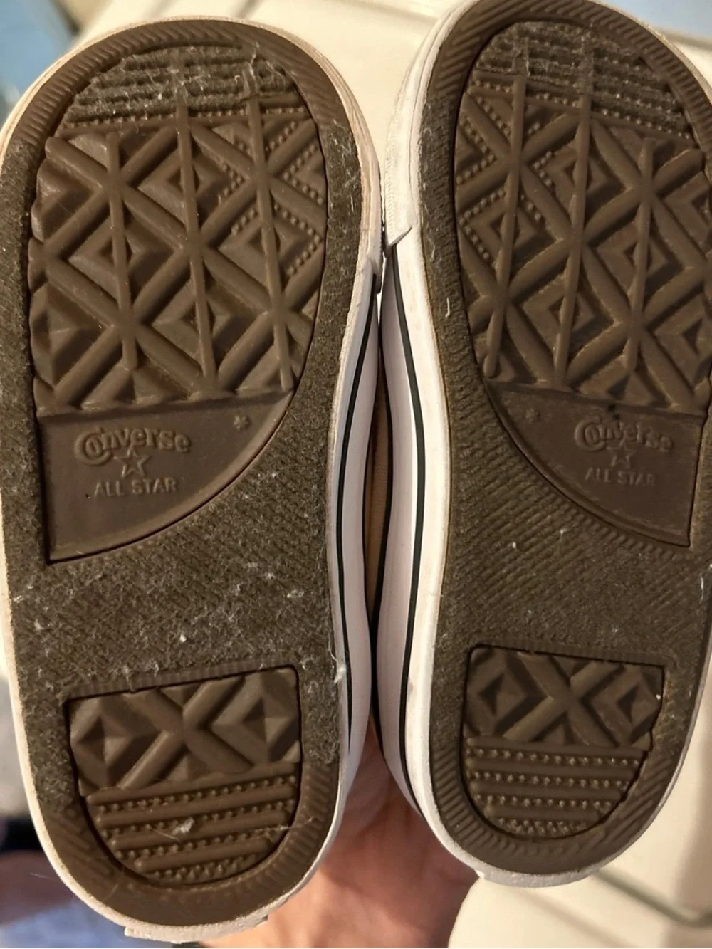 Converse Kids Peach/Pink Canvas Velcro Sneakers
